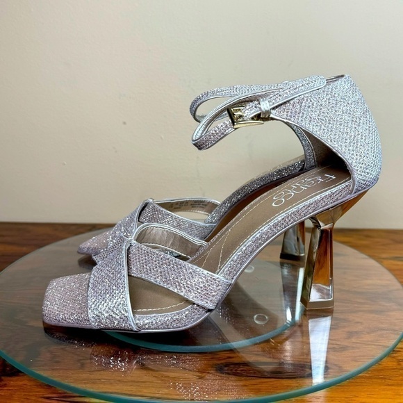 Franco Sarto Rania Ankle Strap Sandal in Gold - Picture 1 of 13